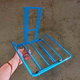 Removable fence for 5-rail racks
