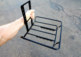 Removable fence for 5-rail racks